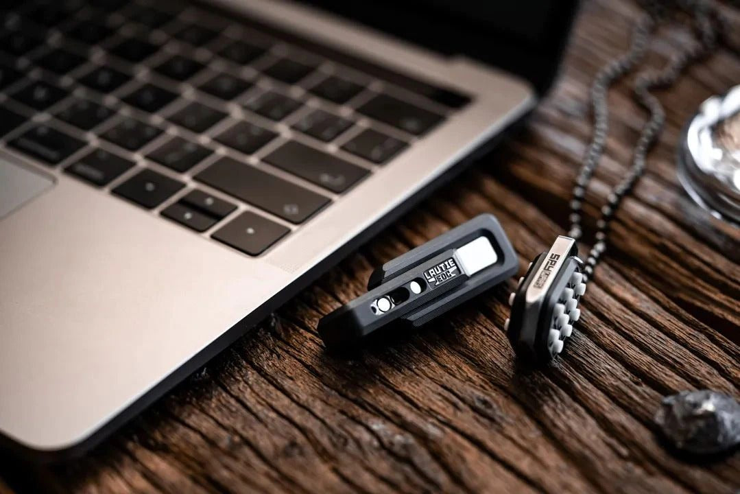 New Lautie Spywar X-Lock Magnetic Stainless Steel Double Push Slider | Lautie X-Lock EDC ADHD Hand Push Slider | Lautie Metal Spywar Double Push Slider for Collection and Gift