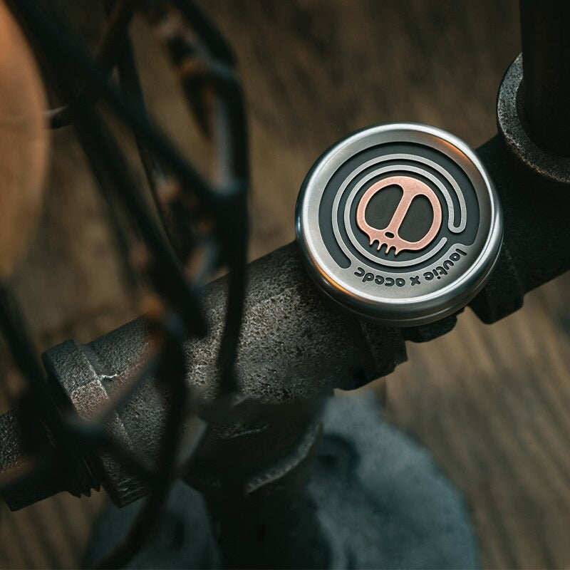 Lautie ACEDC Metal Coin Shape Hand Push Slider | Lautie ACEDC Milk Coin Hand Fidget Slider | Lautie EDC Coin Shape Slider for Collection